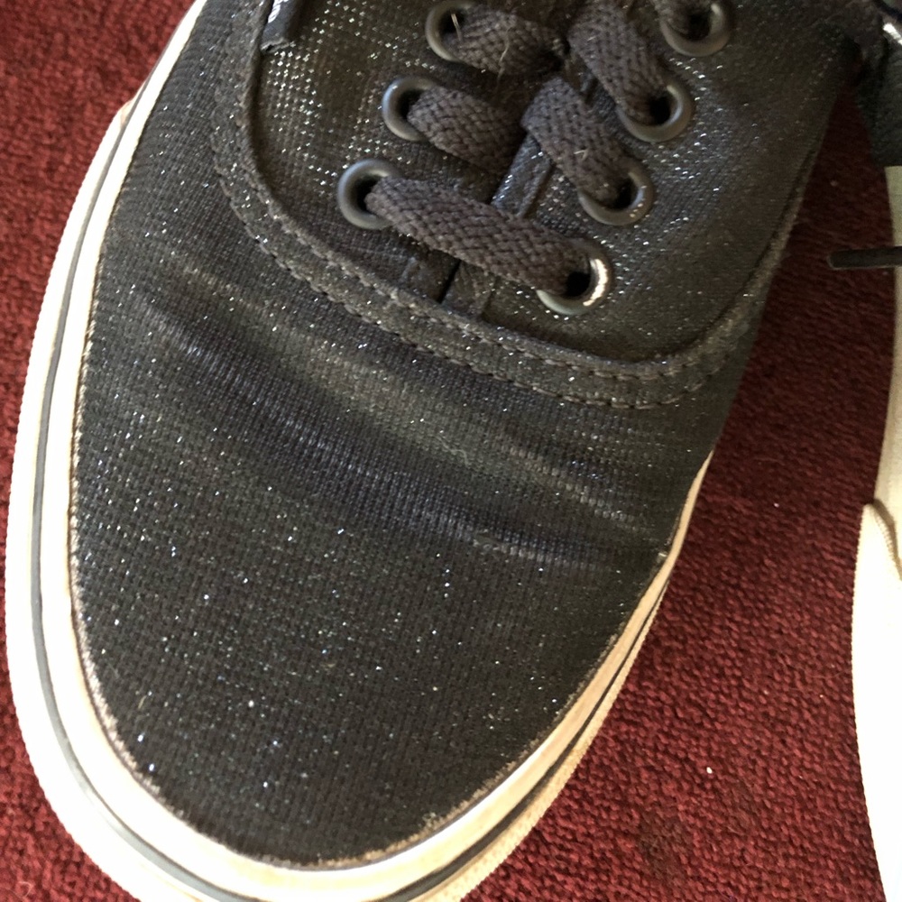 Vans Black Glitter Sneakers GREAT CONDITION!